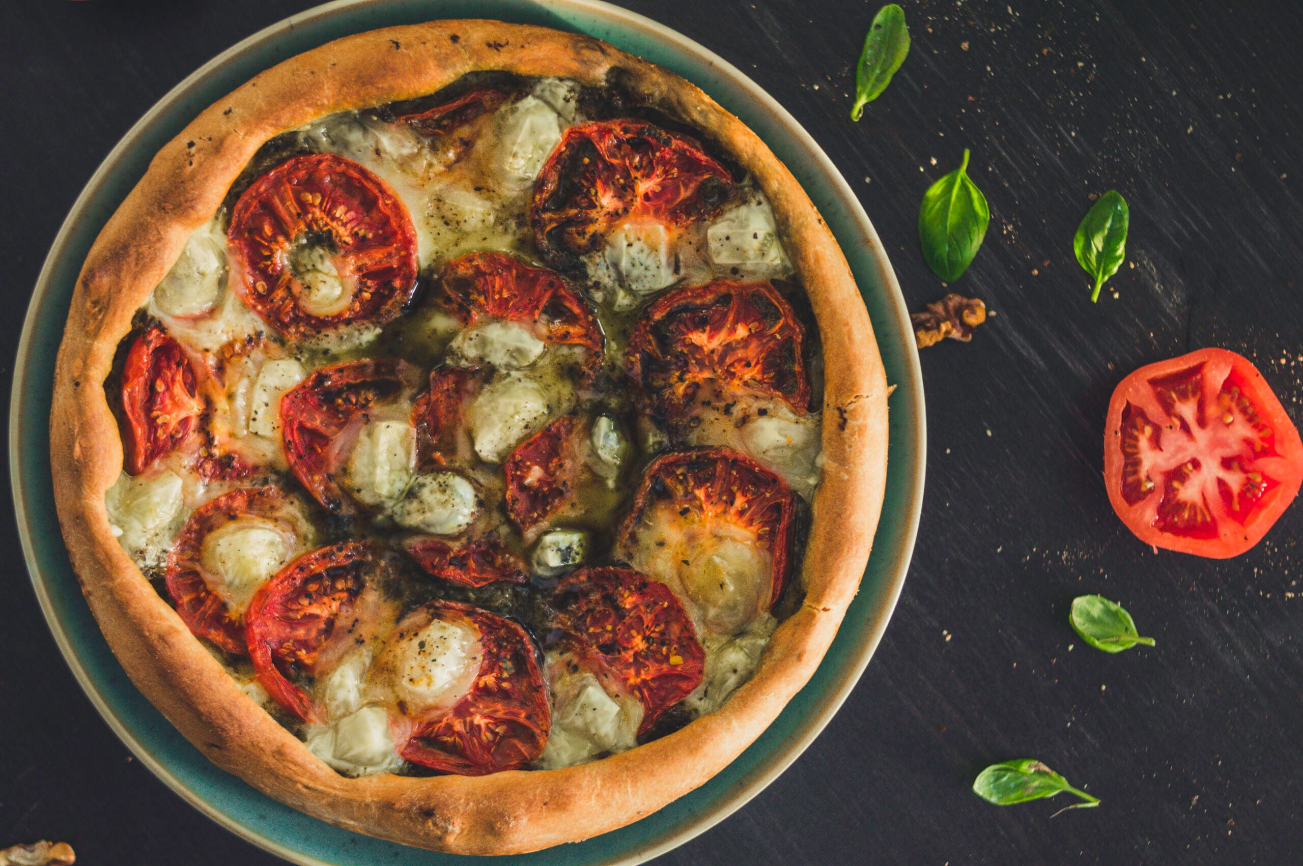 How to Make a Savory Vegan Tomato Tart